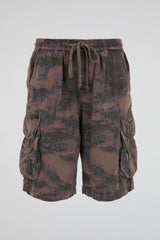 Woodland Camouflage Cargo Shorts