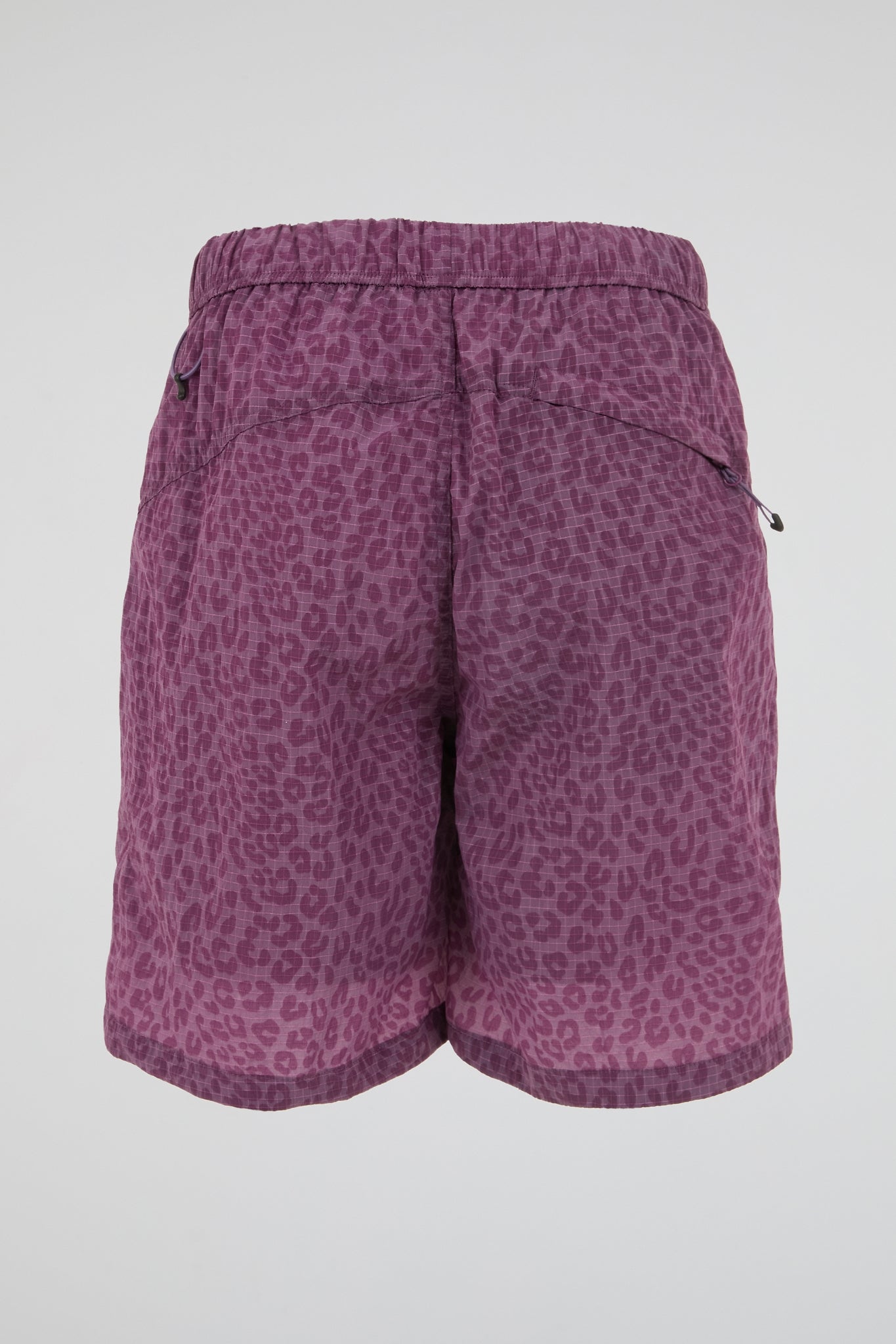 Pink Leopard Nylon shorts
