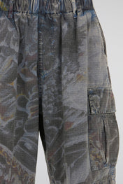 Abstract Ripstop Utility Shorts