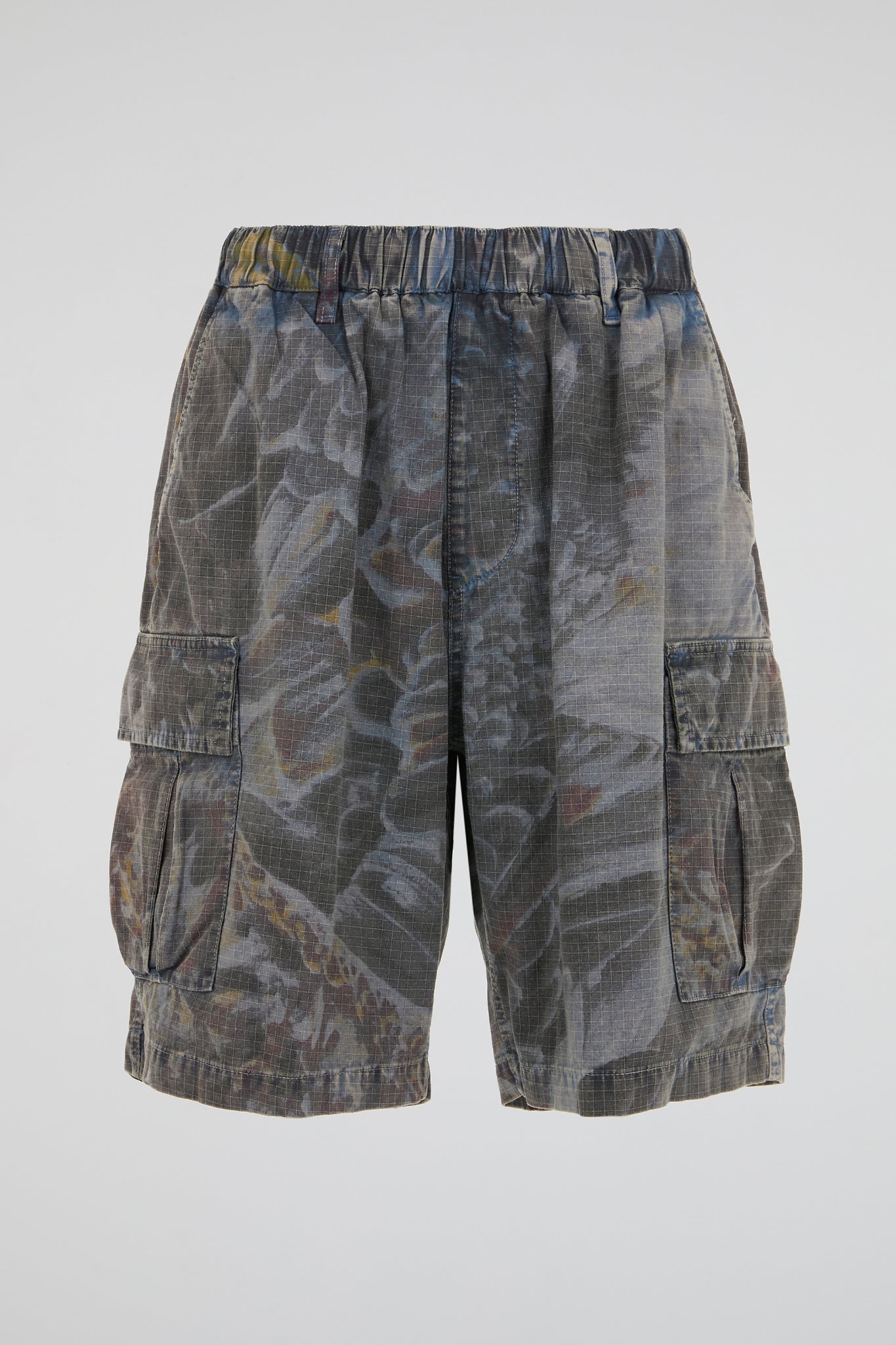 Abstract Ripstop Utility Shorts