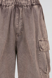 Abstract Ripstop Utility Shorts