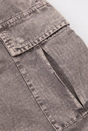 Abstract Ripstop Utility Shorts