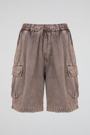 Abstract Ripstop Utility Shorts