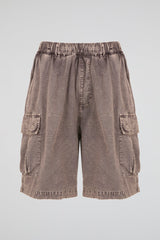 Abstract Ripstop Utility Shorts