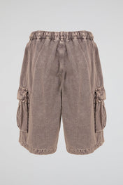 Abstract Ripstop Utility Shorts