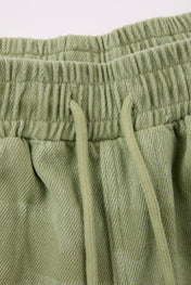 Green Camo Cargo Shorts