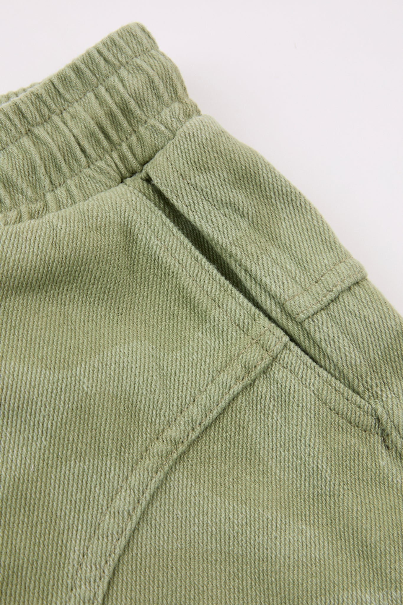 Green Camo Cargo Shorts
