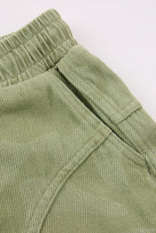 Green Camo Cargo Shorts