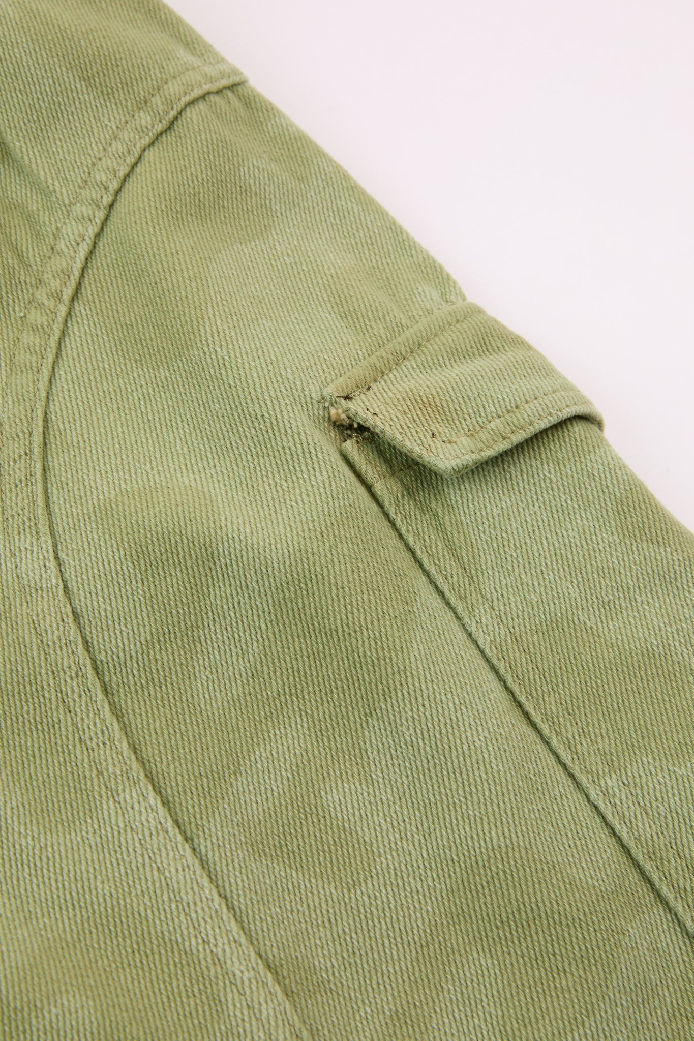 Green Camo Cargo Shorts