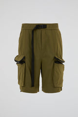 Technical Utility Belted Shorts