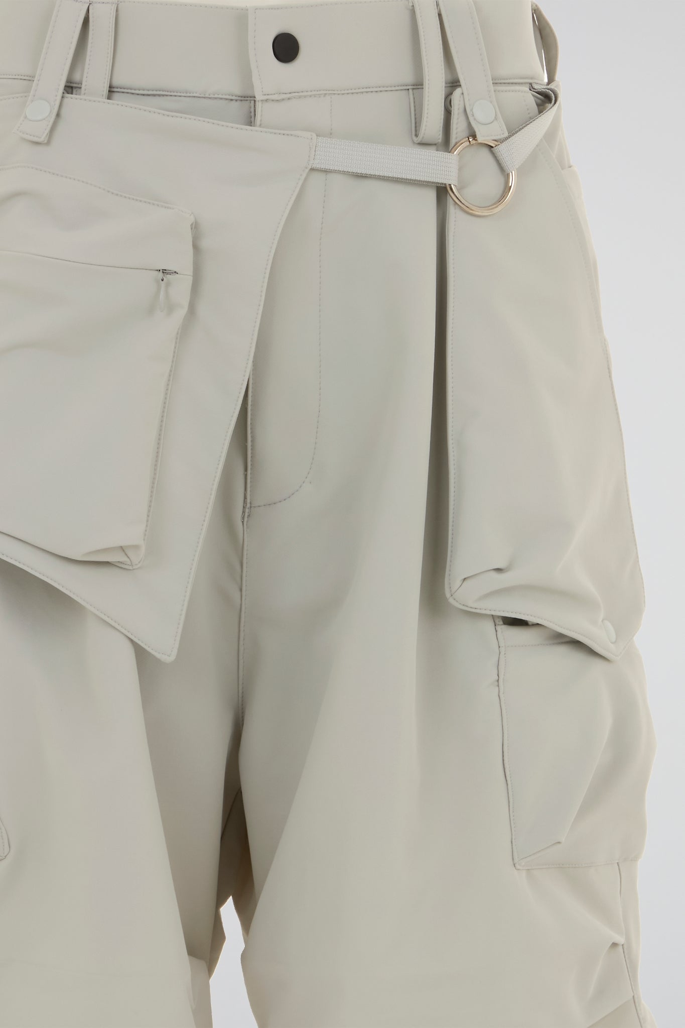 Deconstructed Utility Cargo Shorts