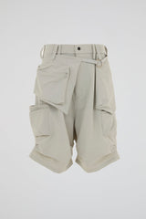 Deconstructed Utility Cargo Shorts