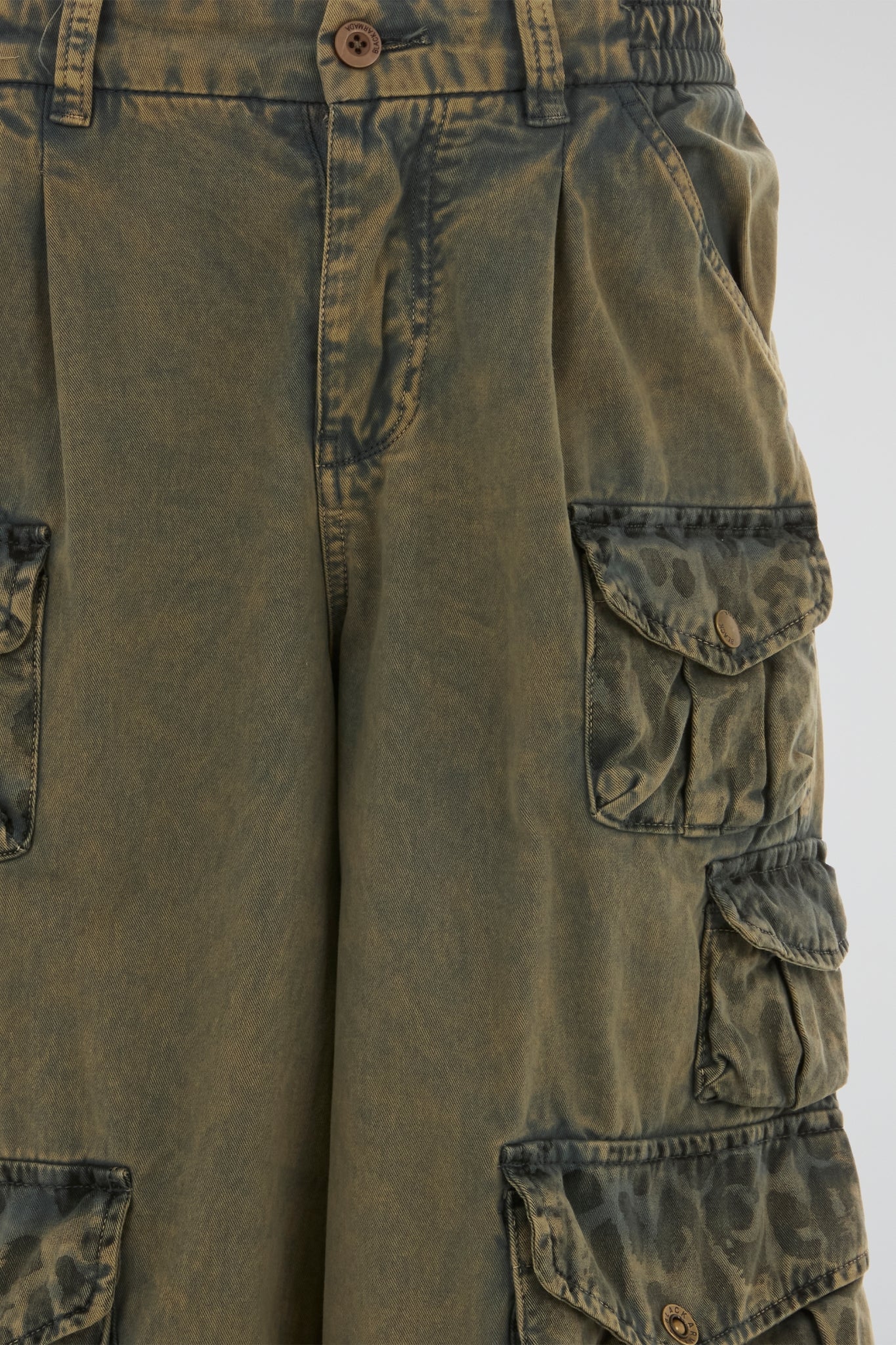 Multi Pocket Utility Cargo Shorts