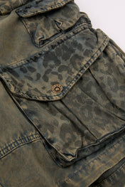 Multi Pocket Utility Cargo Shorts