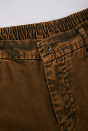 Washed Workwear Utility Shorts