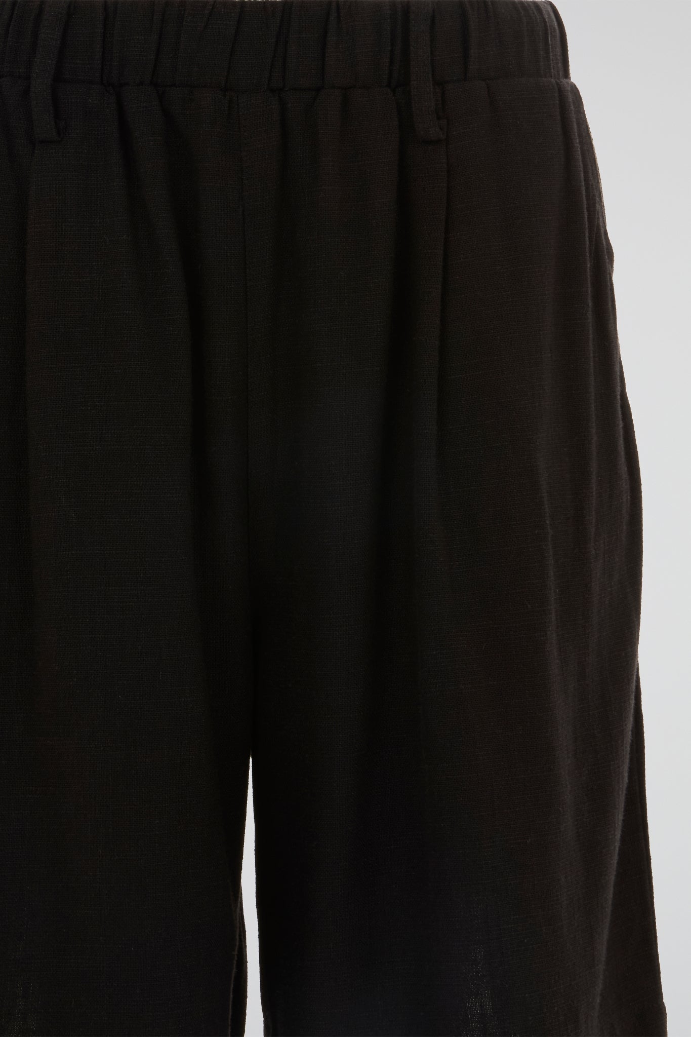 Minimal Linen Utility Shorts