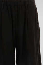 Minimal Linen Utility Shorts