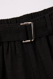 Minimal Linen Utility Shorts
