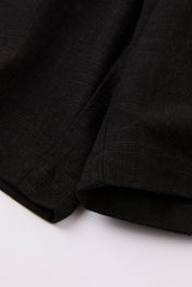 Minimal Linen Utility Shorts