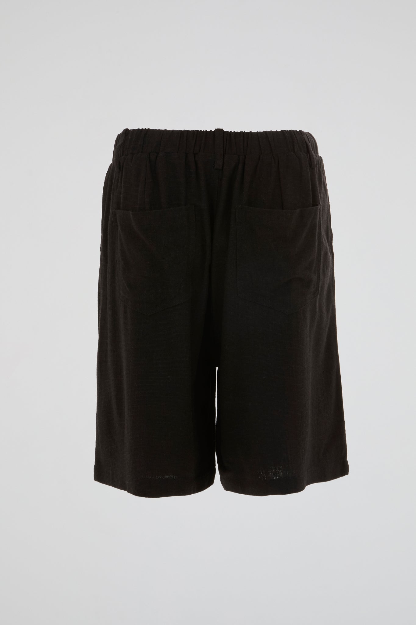 Minimal Linen Utility Shorts
