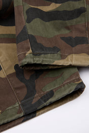 Pleated Trousers Camo