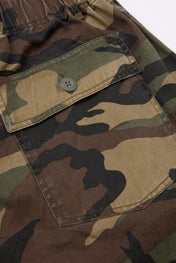 Pleated Trousers Camo