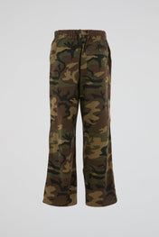 Pleated Trousers Camo