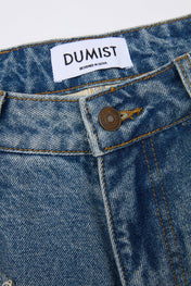 Hybrid Camo Distressed Denim