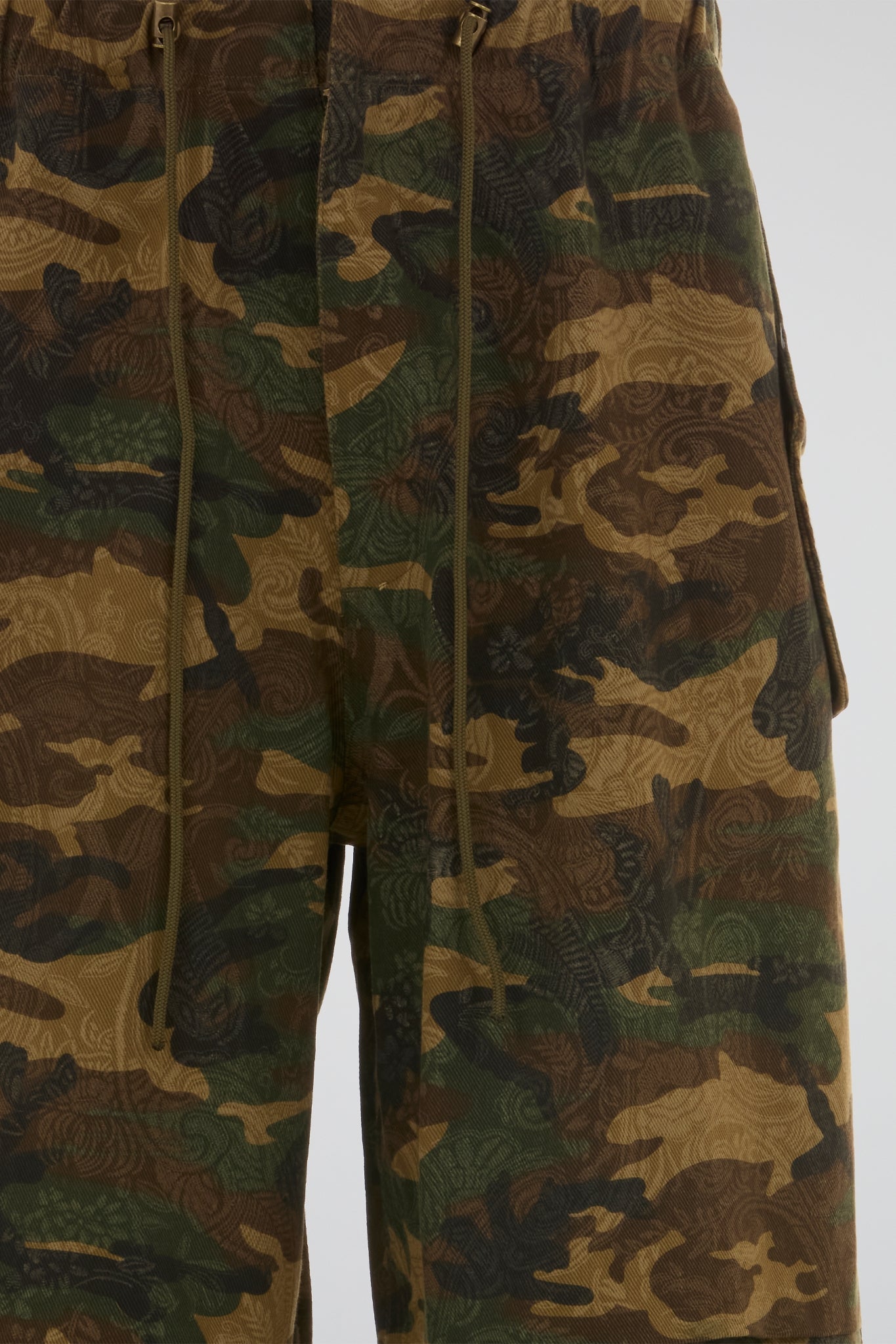 Jacquard Camo Cargo Pant