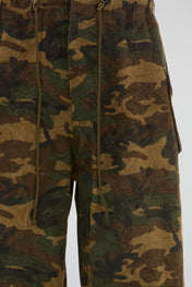 Jacquard Camo Cargo Pant