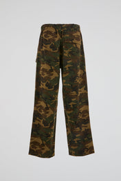 Jacquard Camo Cargo Pant