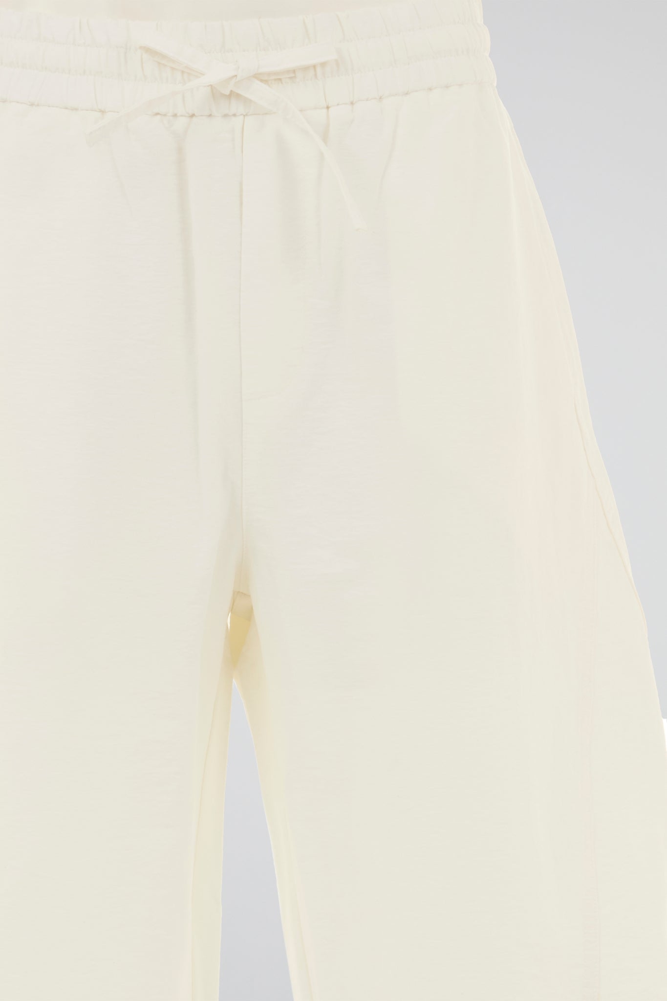 Elastic Utility Straight Trousers