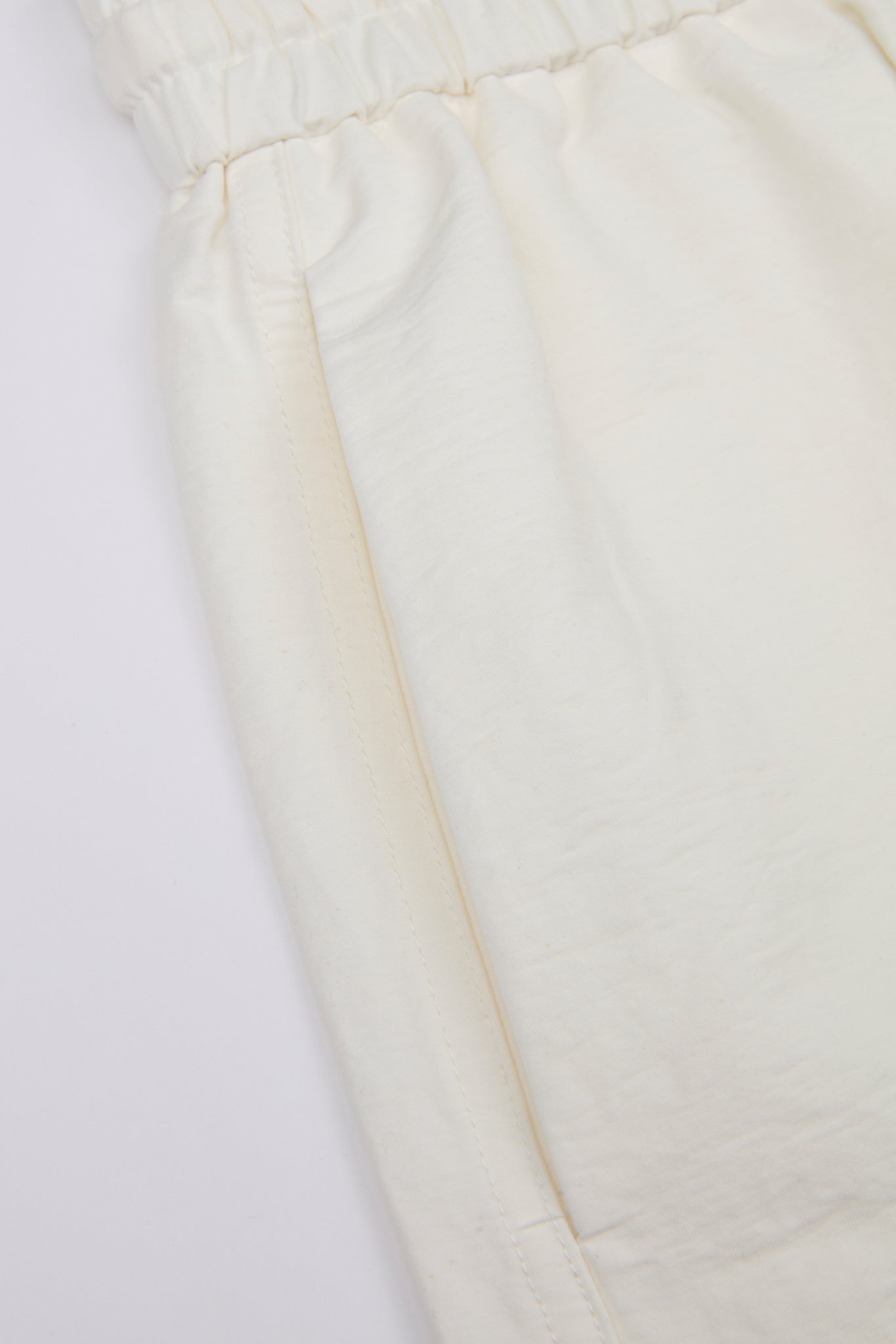 Elastic Utility Straight Trousers