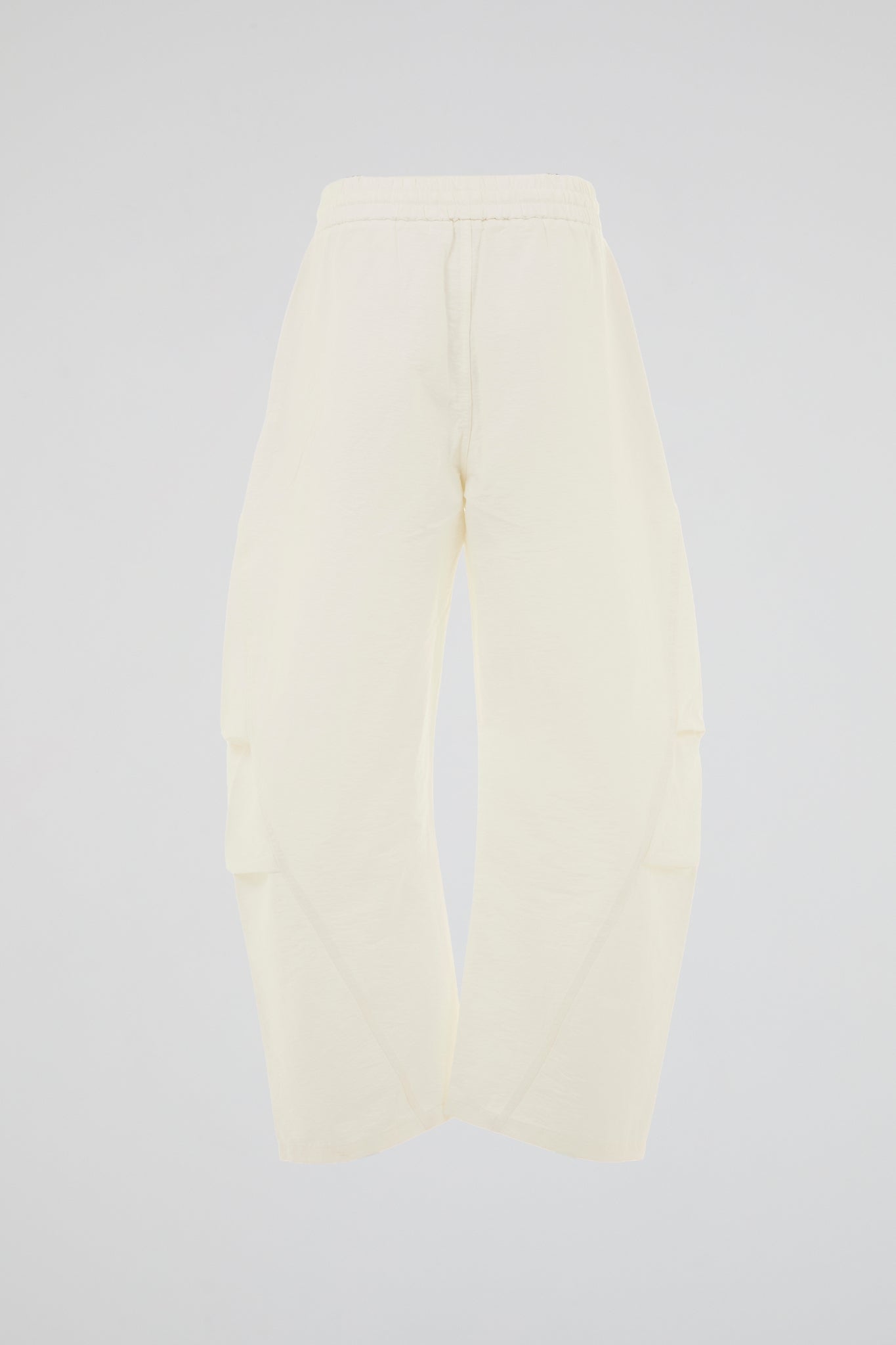 Elastic Utility Straight Trousers