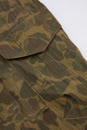 Wide-Leg Cargo Pants Camo