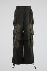 Layered Cargo Volume Pants