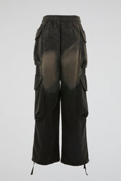 Layered Cargo Volume Pants