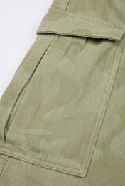 Green Camo Cargo Trousers