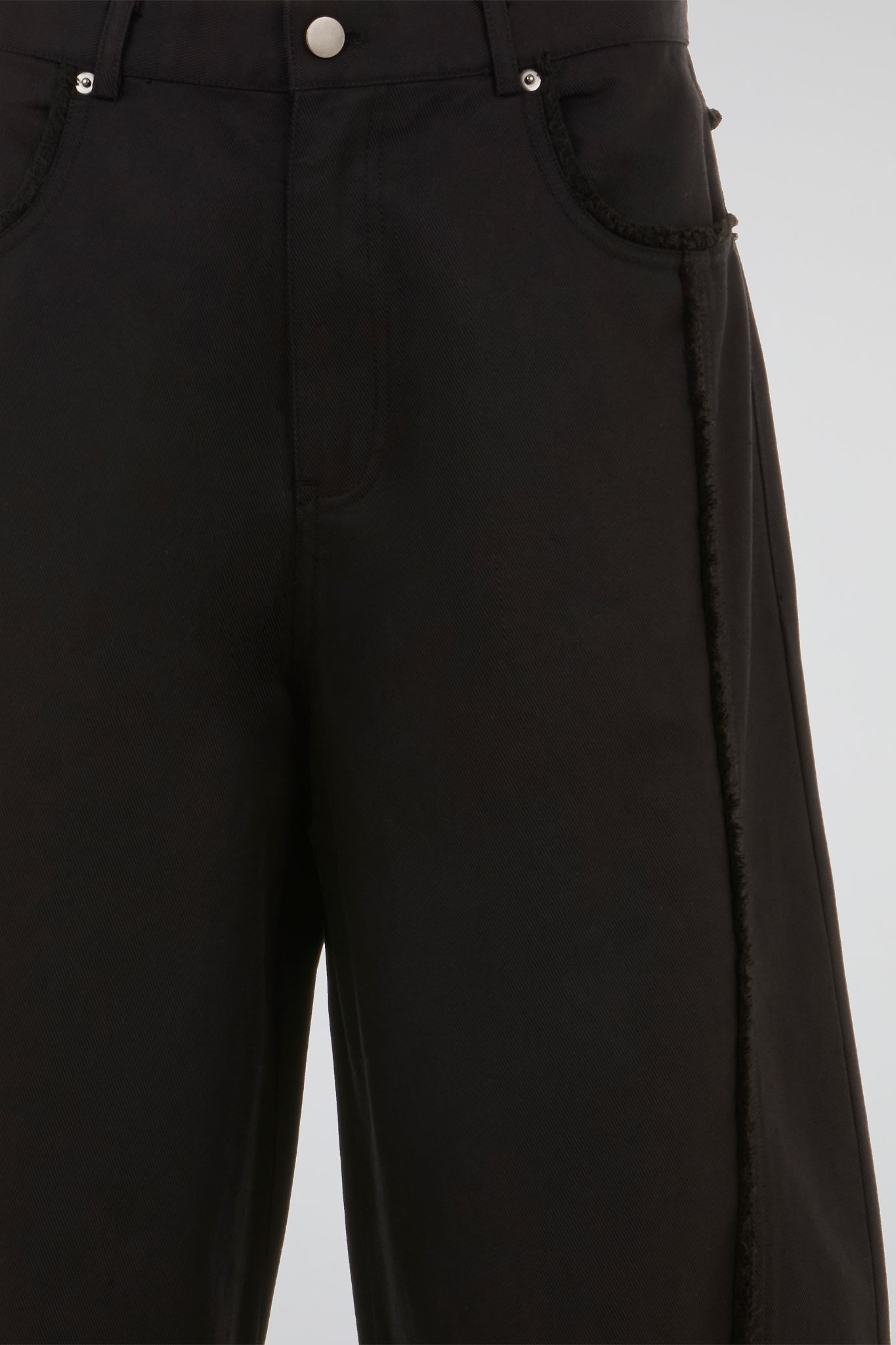 Frayed Seam Pants