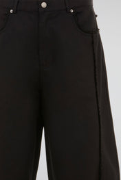 Frayed Seam Pants