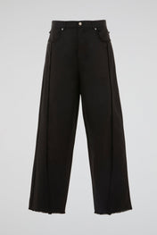 Frayed Seam Pants