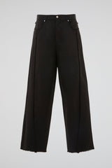 Frayed Seam Pants