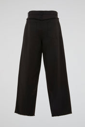 Frayed Seam Pants