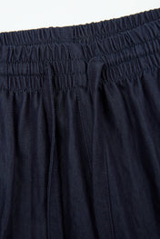 Navy Utility Straight Trousers