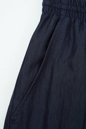 Navy Utility Straight Trousers