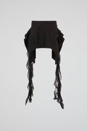 Gothic Lace Mini Skirt