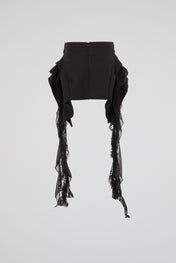 Gothic Lace Mini Skirt