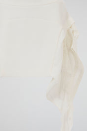 Lace Ruffle Mini Skirt
