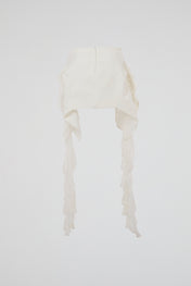 Lace Ruffle Mini Skirt