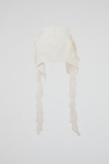 Lace Ruffle Mini Skirt